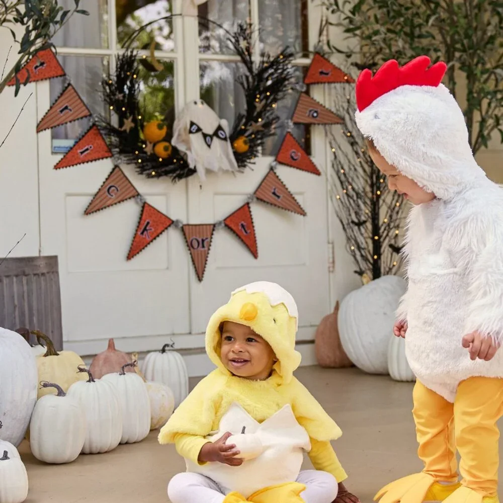 Pottery Barn Trick-or-Treat Pennant Garland